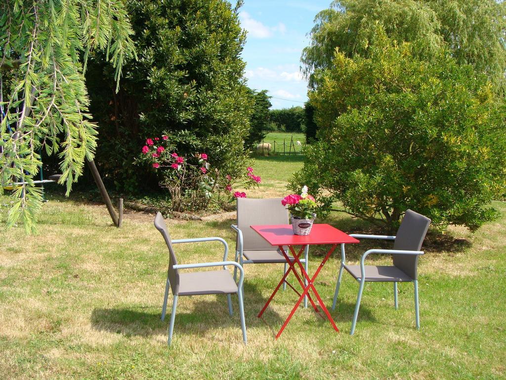Le Vieux Castel Bed and Breakfast Goustranville Buitenkant foto