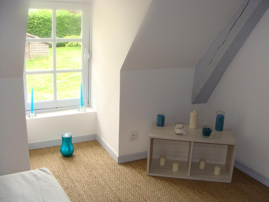 Le Vieux Castel Bed and Breakfast Goustranville Kamer foto